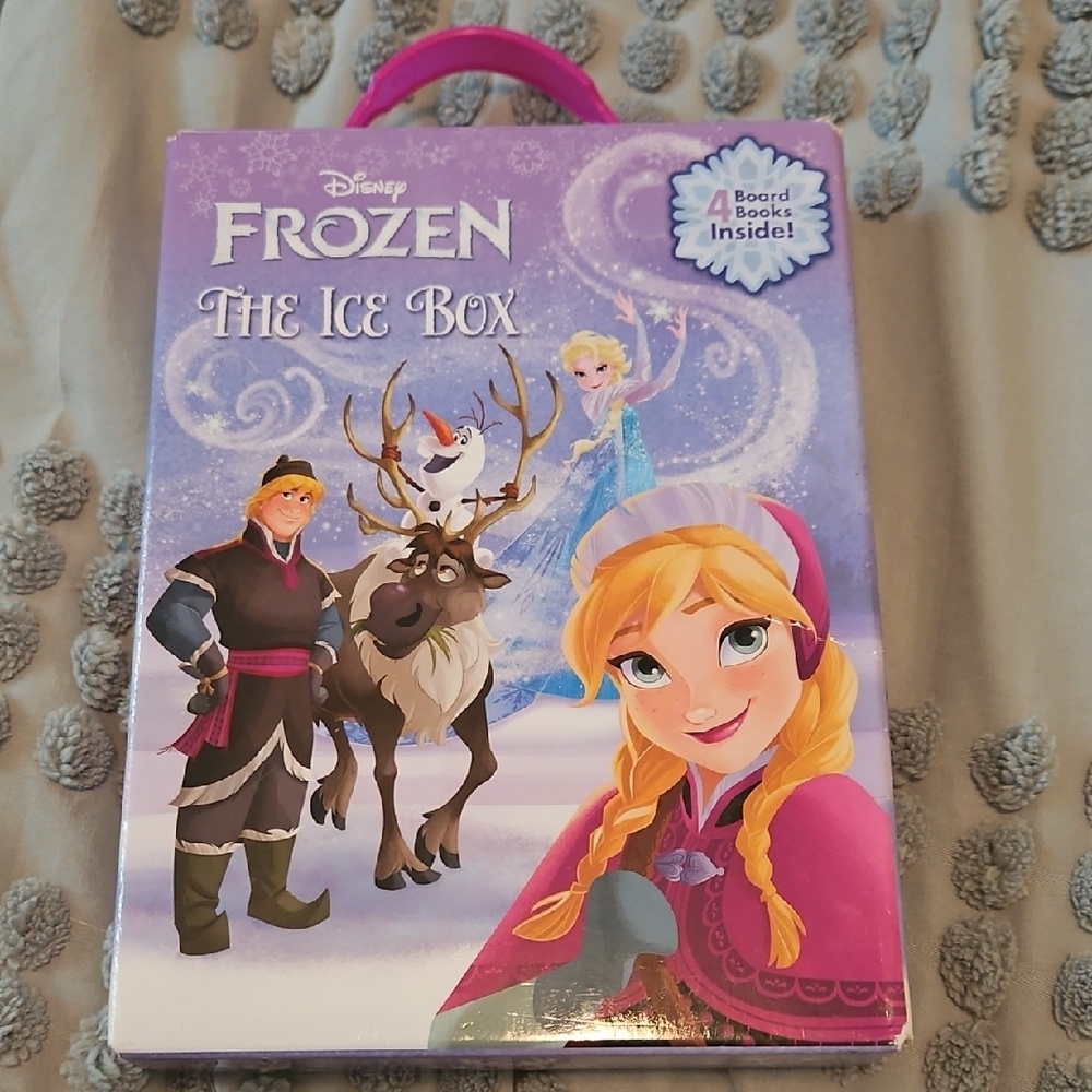 Disney Frozen The Ice Box Board Book Set - Purple